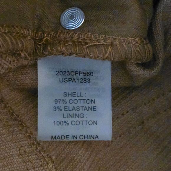Universal Standard Cassidy High-Rise Corduroy Pants Women Brown Size 0 - Picture 12 of 15